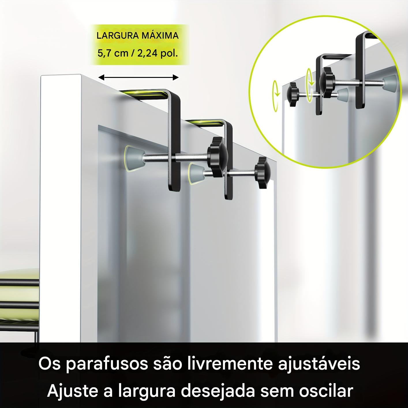 Prateleira de Banheiro de 5 Níveis Ajustáveis