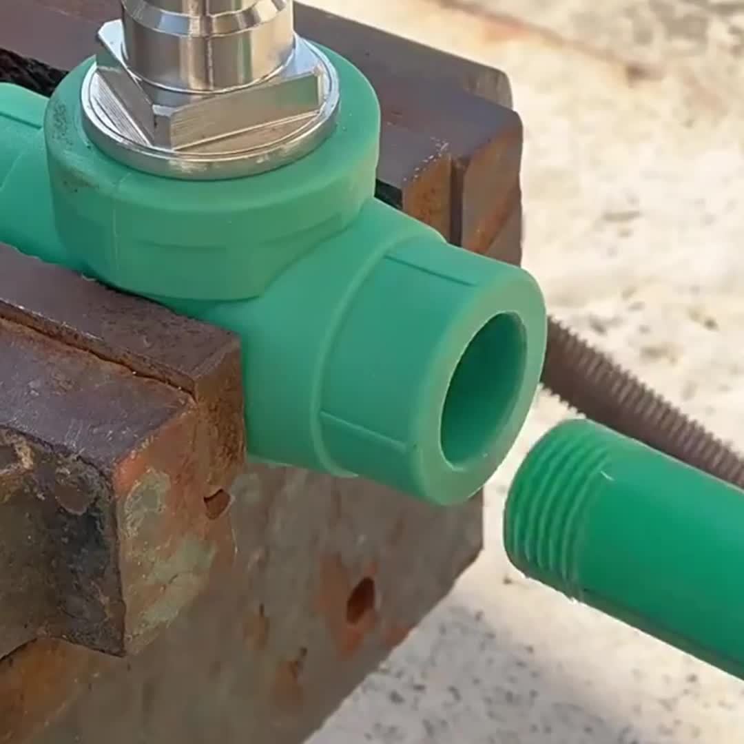Conjunto de 2 Peças para Rosquear Tubos