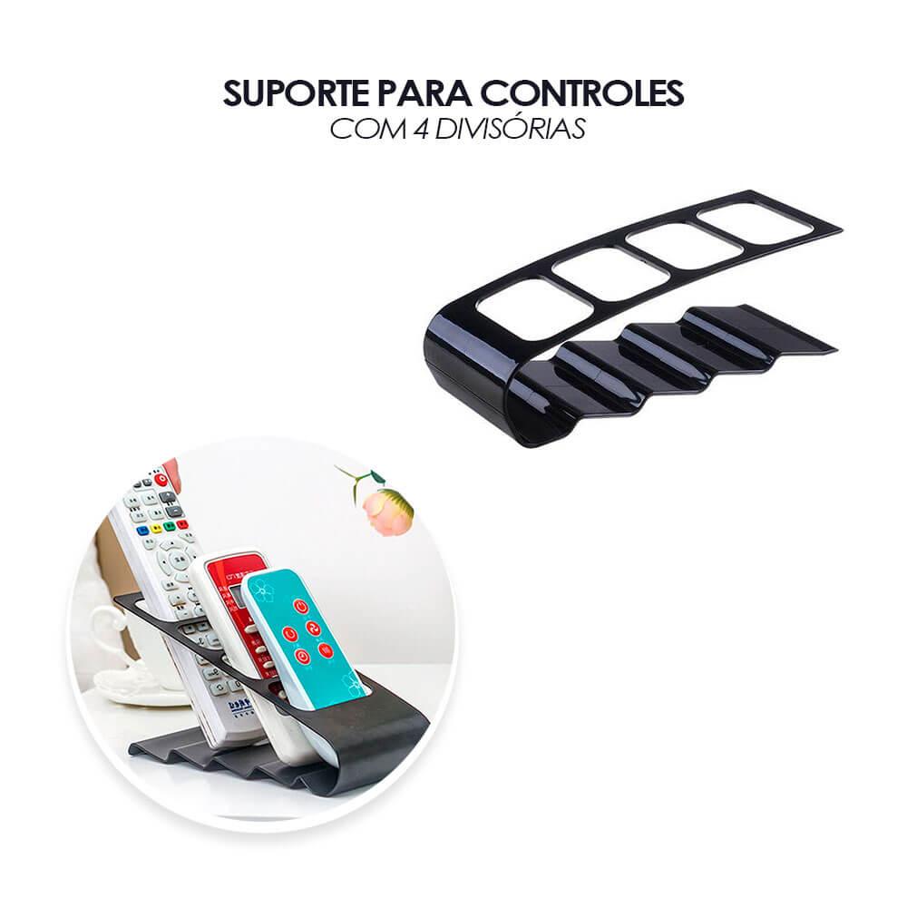 Suporte para Controle Remoto - 4 divisórias