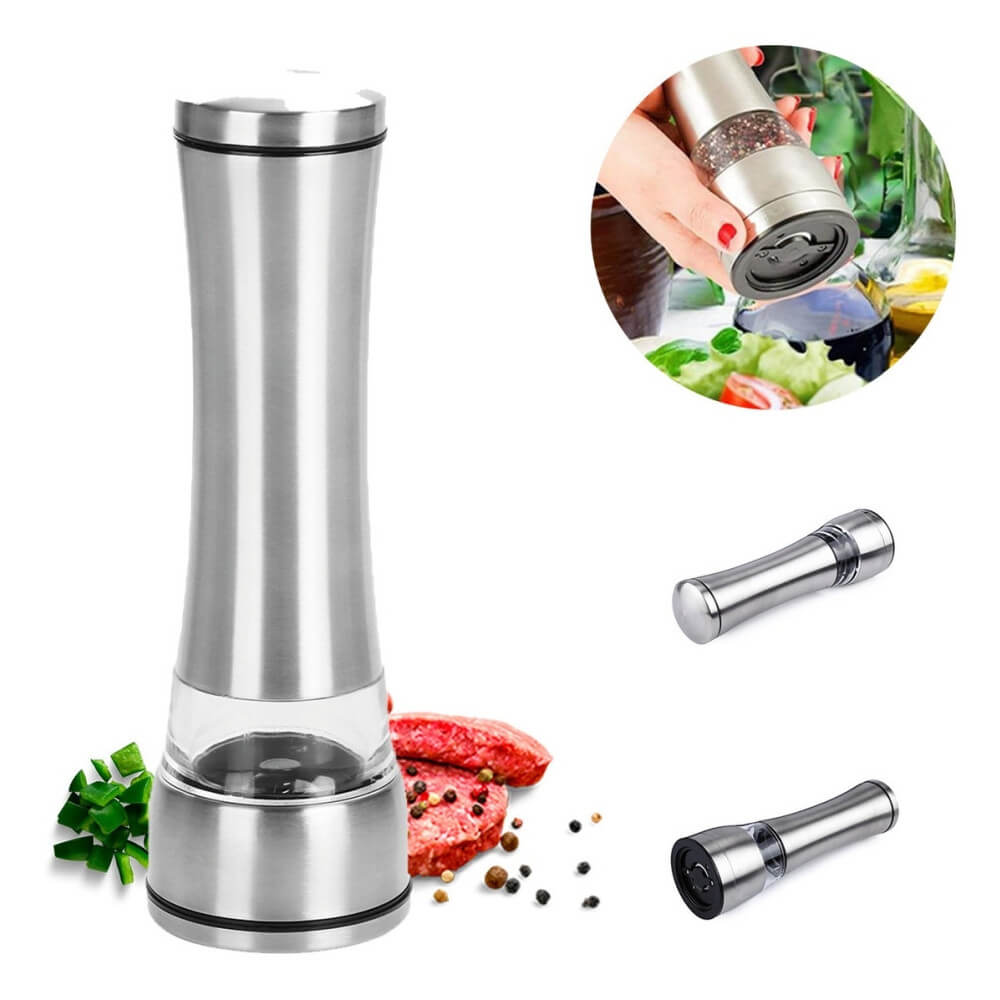 Moedor de Sal e Pimenta - Aço Inox