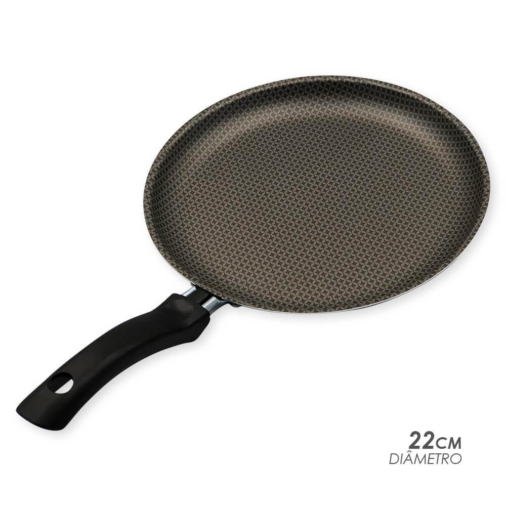 Frigideira 22cm - Cinza