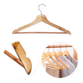 Kit com 3 Cabides de Madeira
