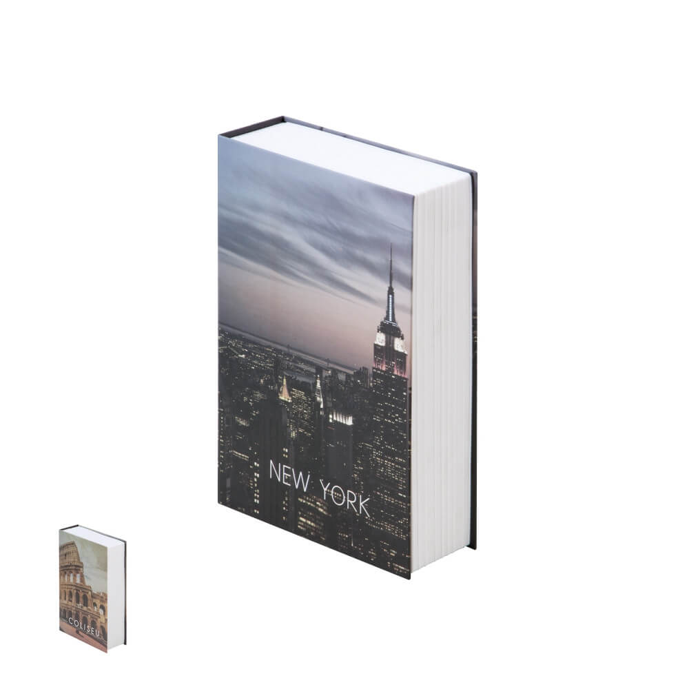 Cofre Camuflado com Chave em Formato Livro (+ BRINDE EXCLUSIVO)