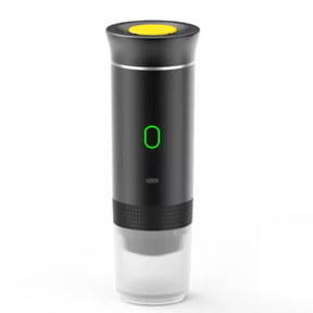 Máquina de Café Expresso Portátil 3 em 1 – Sem Fio, USB-C, 15 Bar, para Cápsulas e Pó