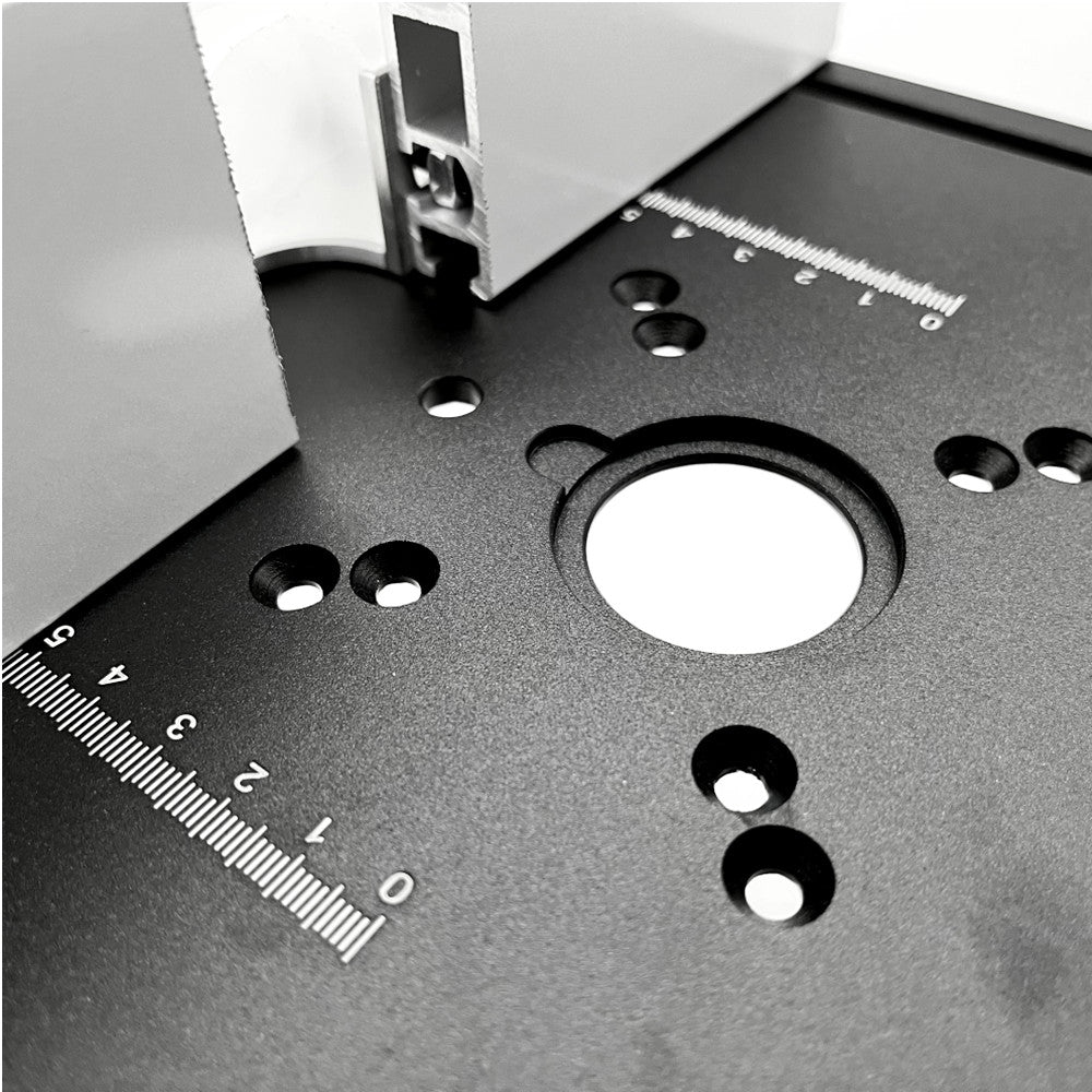 Placa MasterCut Pro – Mesa de Roteador com Guia de Esquadro