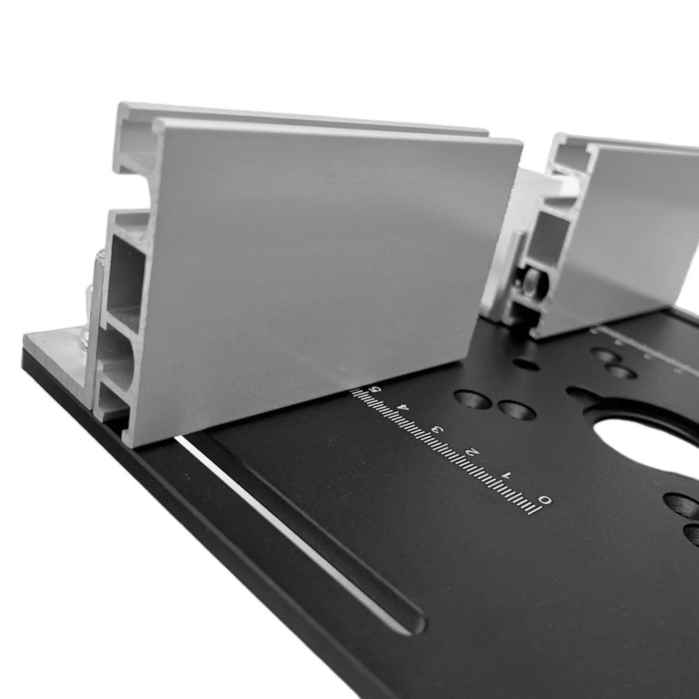 Placa MasterCut Pro – Mesa de Roteador com Guia de Esquadro
