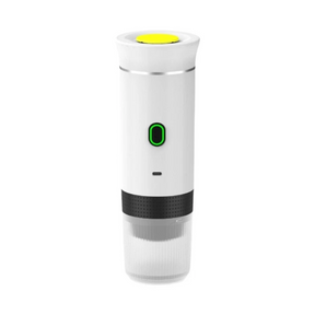 Máquina de Café Expresso Portátil 3 em 1 – Sem Fio, USB-C, 15 Bar, para Cápsulas e Pó