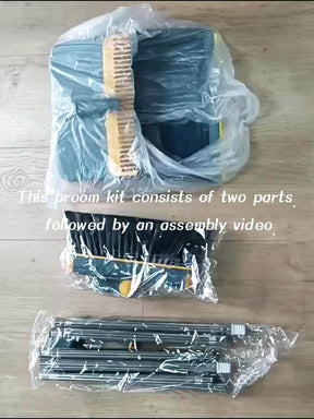 Conjunto de Vassoura e Pá de Limpeza + 1 Ano de Garantia
