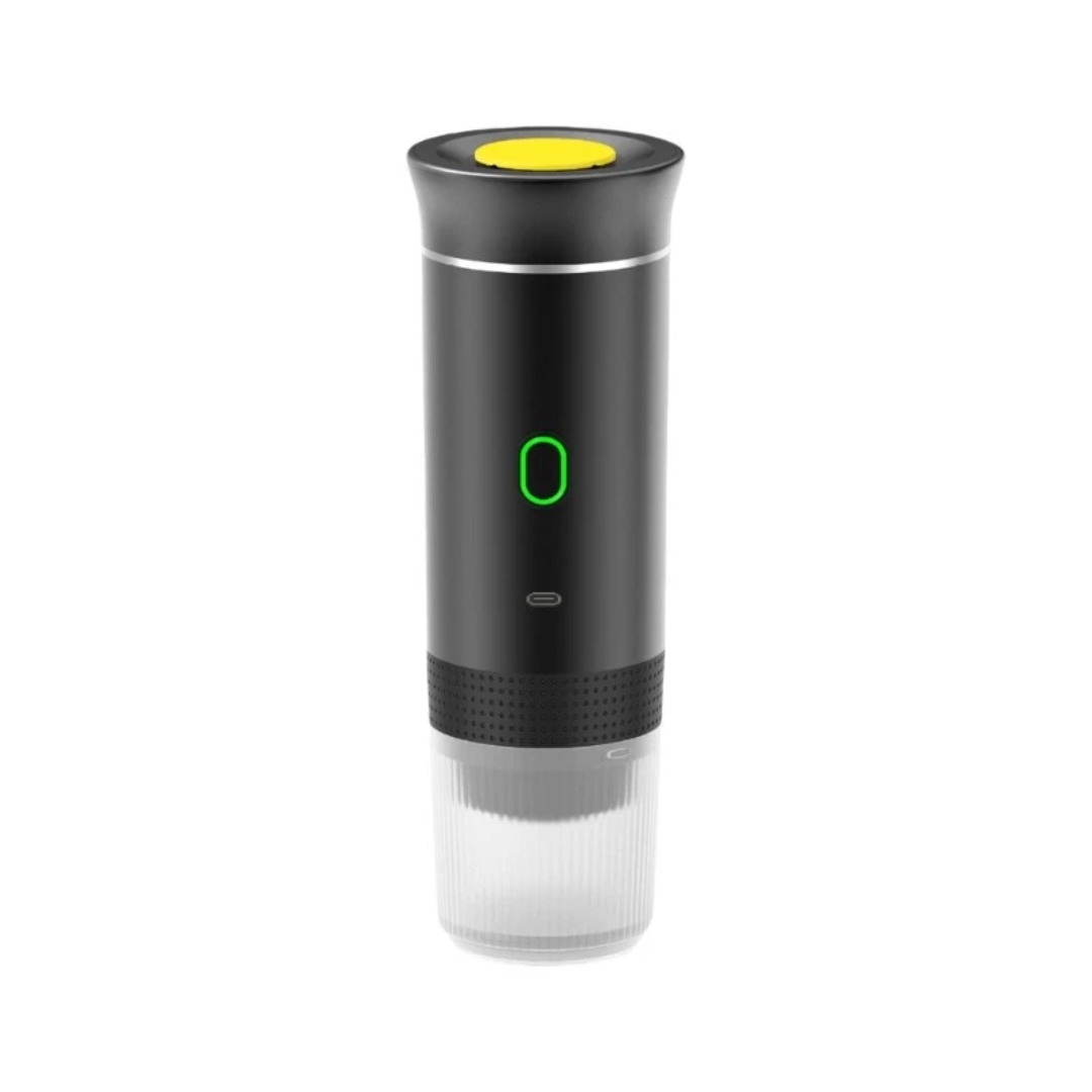 Máquina de Café Expresso Portátil 3 em 1 – Sem Fio, USB-C, 15 Bar, para Cápsulas e Pó