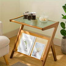 Mesa de Cabeceira Rack de Armazenamento Móvel + 1 Ano de Garantia