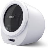 Morus Portable Compact Laundry Dryer for Apartments, 110V Electric With Stainless Steel Tub, 8 Automatic Modes, Child Lock, Fast Drying Without Installation, White