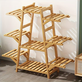 Suporte de flores para varanda, armazenamento interno, suculentas, trepadeiras, suporte para plantas, suporte para plantadores, suporte moderno para sala de estar, suporte de piso de vários níveis