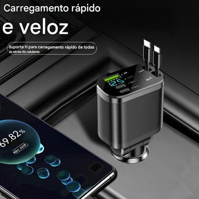 Estação de Carregamento Independente 5 Portas com Desligamento Inteligente para Carro