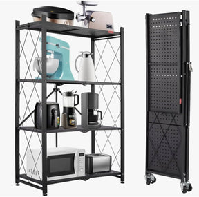 Estante de Aço Multiuso Dobrável – Organização com Estilo Industrial