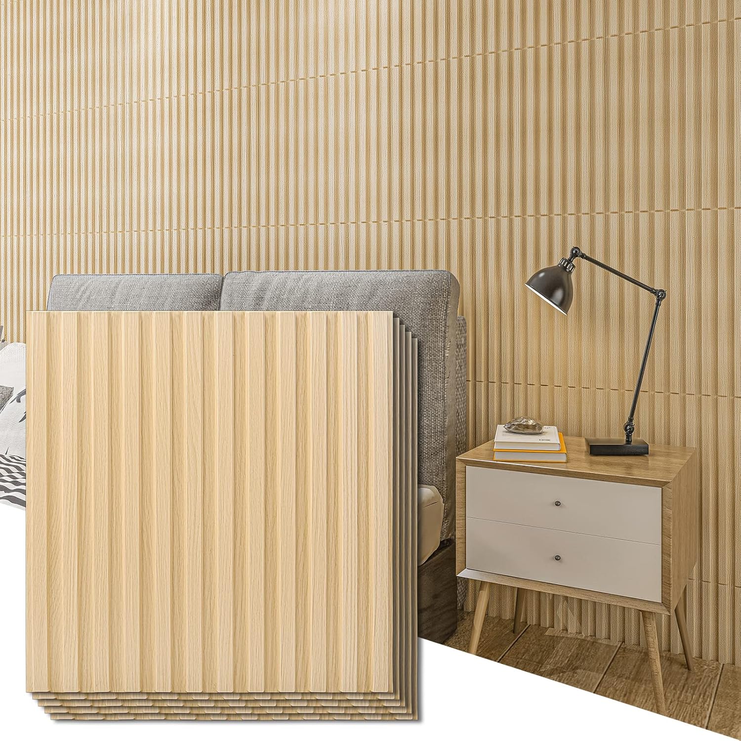 Papel de Parede 3D MyHouse Premium Texturizado 50cm x 50cm