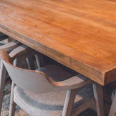 Mesa de jantar Ava Natural recuperada de 84"