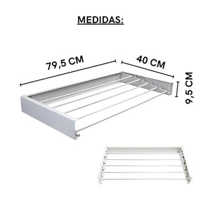 Varal Invisível Ratrátil + Brinde