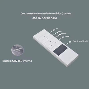 Persianas Automatica XIRUI Sem Fio - Cortinas Térmicas de Colmeia para Redução de Ruído