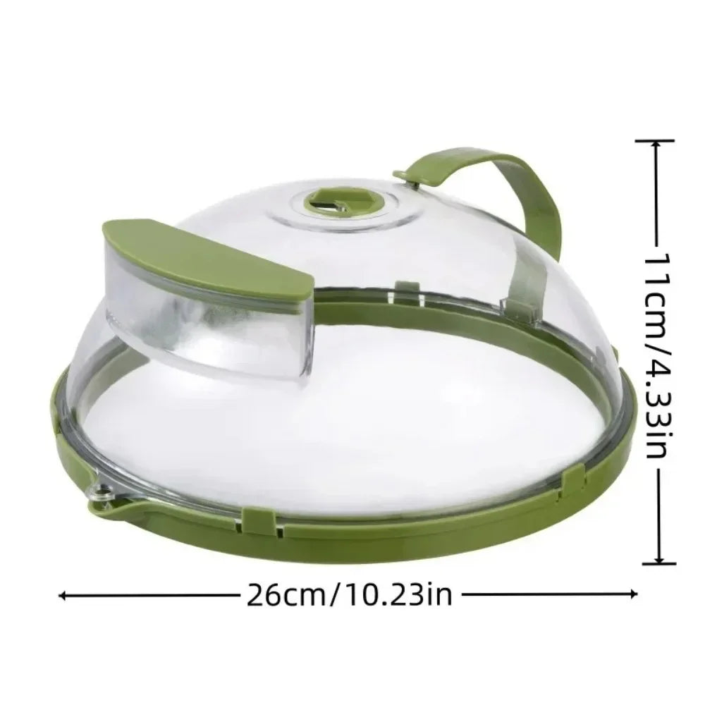 🌟 CLEARCOVER – A tampa que mantém suas refeições suculentas 🍲 e seu micro-ondas sempre limpo 🧼!