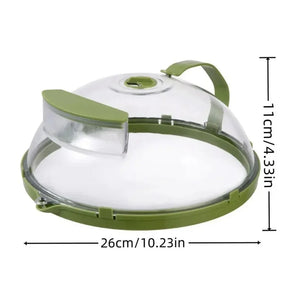 🌟 CLEARCOVER – A tampa que mantém suas refeições suculentas 🍲 e seu micro-ondas sempre limpo 🧼!