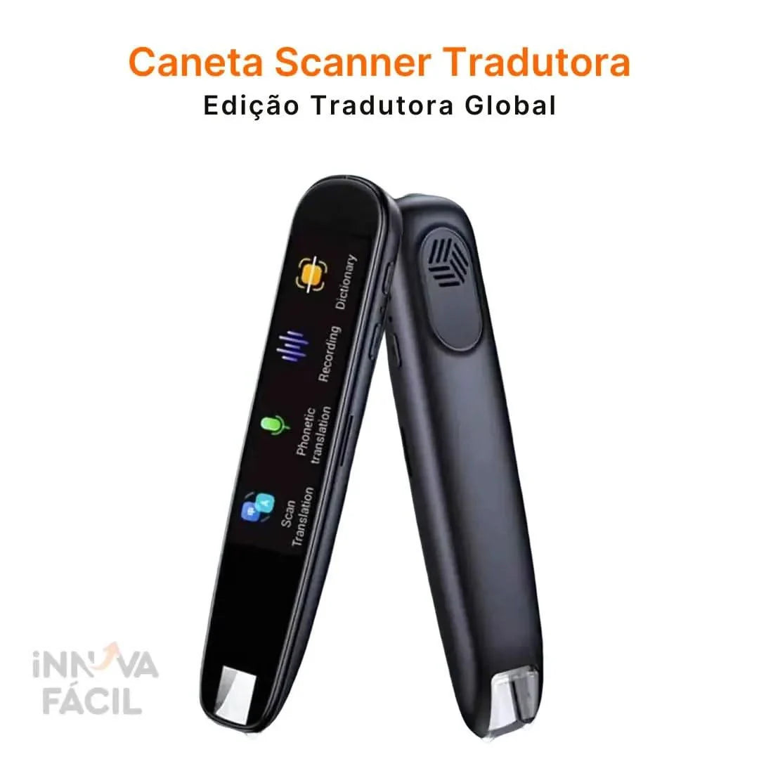 Smart Scan Tradutora – Caneta Inteligente Com Scanner e Áudio + 1 Ano de Garantia