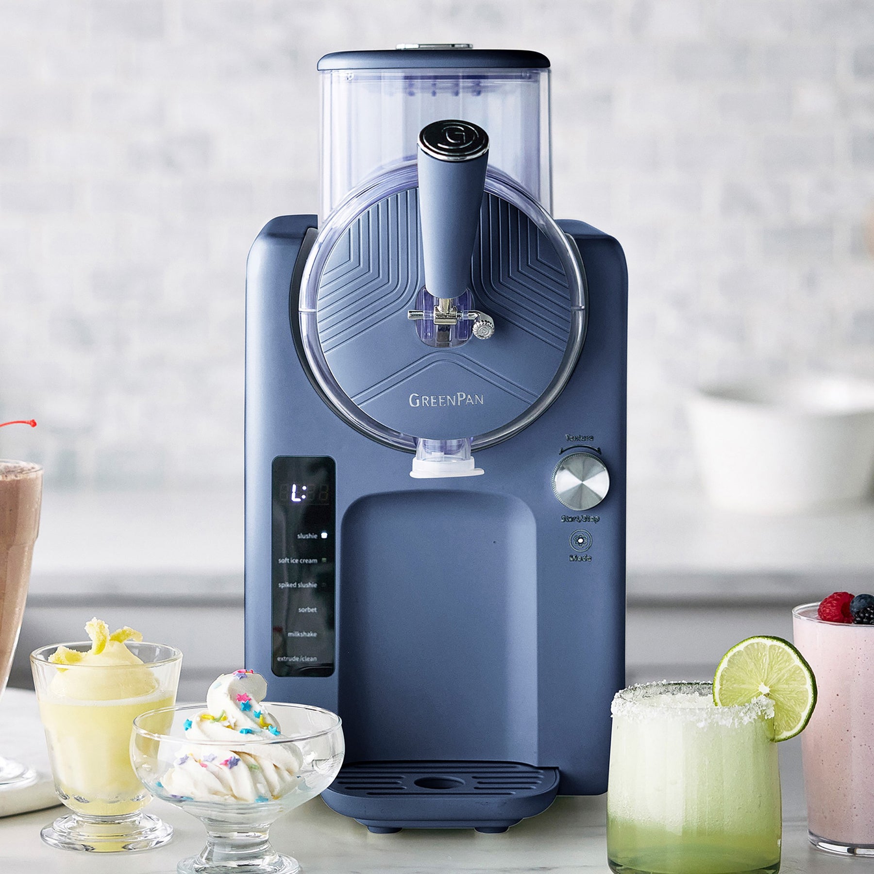 Máquina de Sorvete e Bebida Congelada GREENPAN