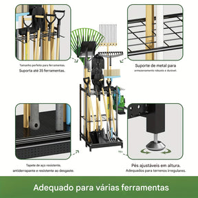 Suporte de Organização de Ferramentas + 1 Ano de Garantia
