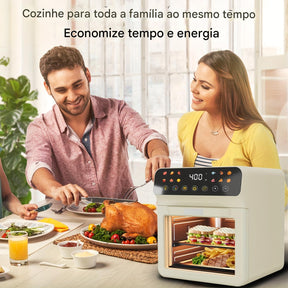 Bluebow Air Fryer 12L - Forno Afon-12l-bi 2 Em 1