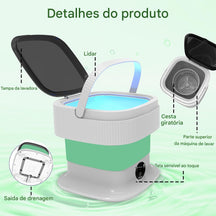 Máquina de Lavar Portátil