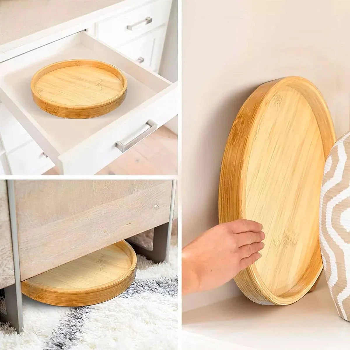 Suporte para Sofá de Madeira Dobrável Bandeja 25cm + 1 Ano de Garantia